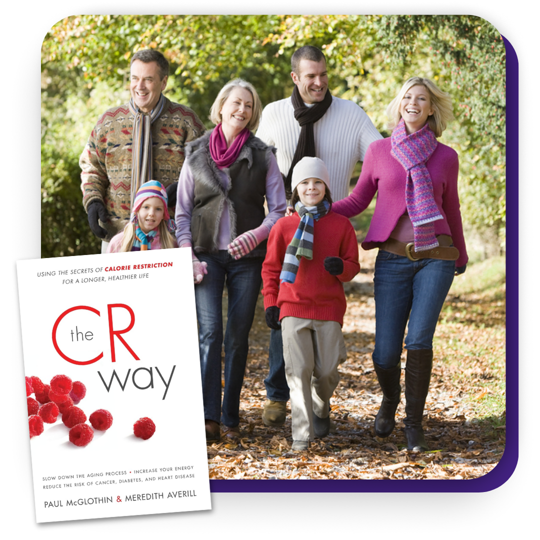 family walking in fall, The CR Way book cover